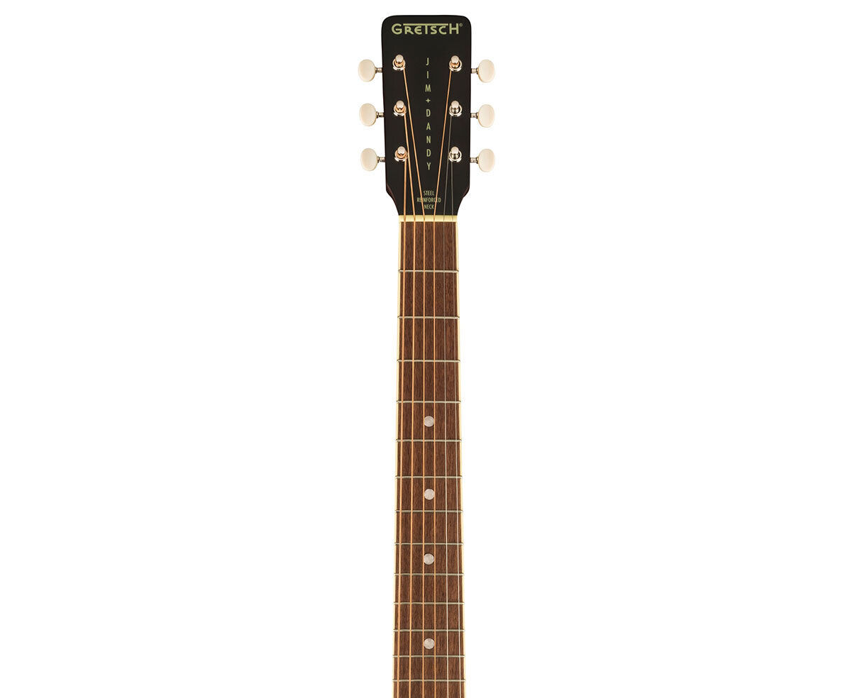 Used Gretsch Jim Dandy Dreadnought Acoustic Guitar – Rex Burst 6