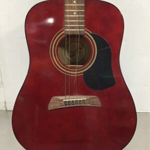 First Act MG431 Dark Maroon Acoustic Guitar 41" (Needs to be Re-strung) - Image 4