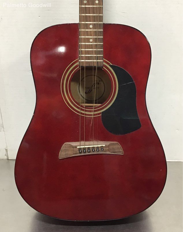First Act MG431 Dark Maroon Acoustic Guitar 41″ (Needs to be Re-strung) 4