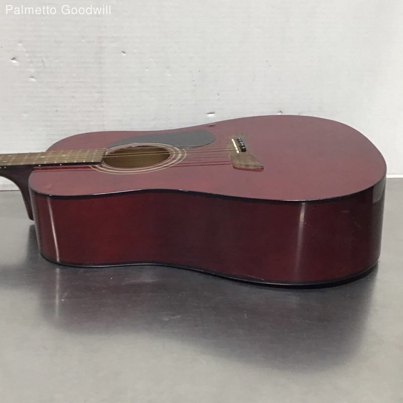 First Act MG431 Dark Maroon Acoustic Guitar 41″ (Needs to be Re-strung) 8