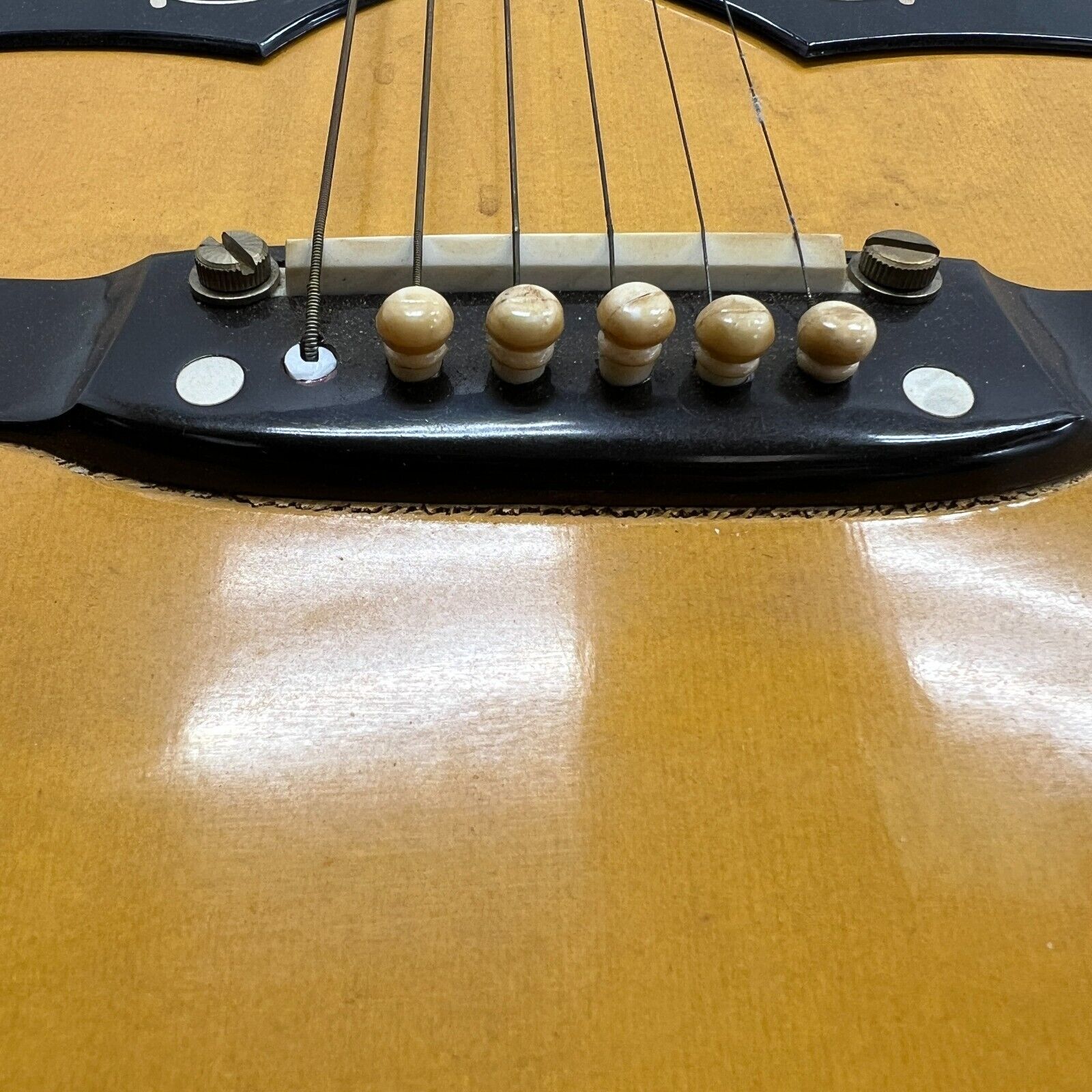 Vintage Checkmate Acoustic 6 String Guitar G230 5