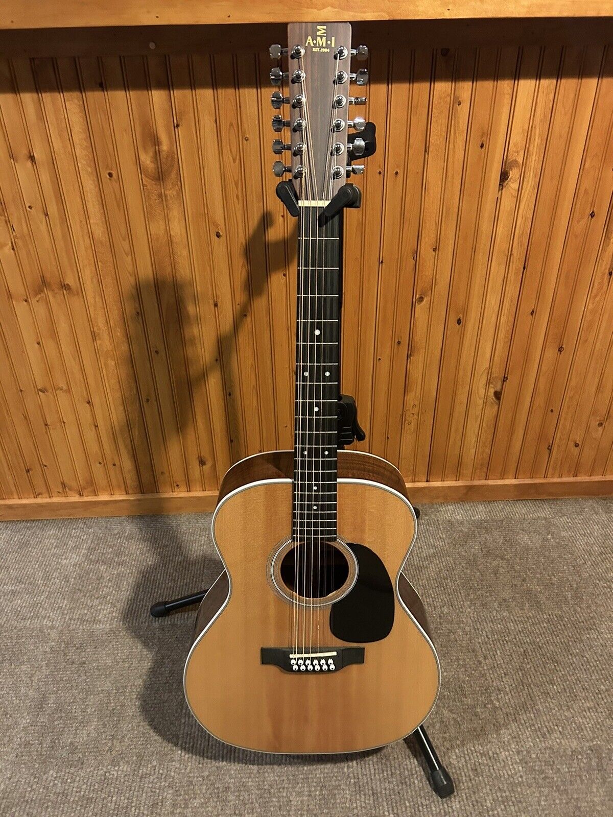 AMI JM12-STE 12 String Acoustic Guitar S/N:180605843 1