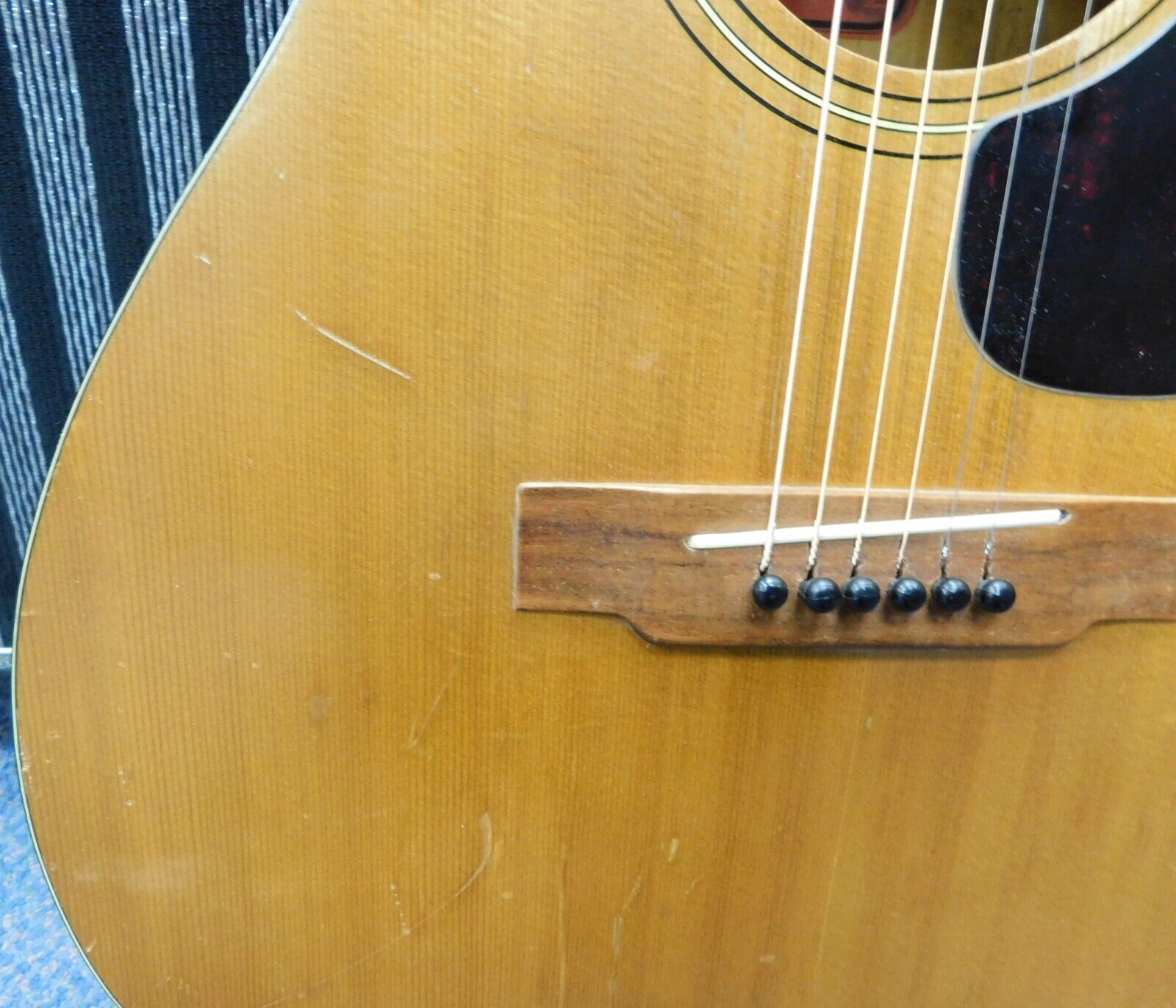 Yamaha FG-110 Red Label Steel String Acoustic Guitar – Natural 12