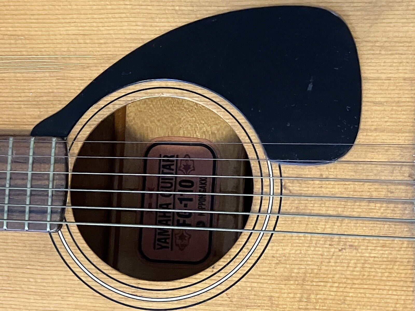 Yamaha 🎸 FG-110 Vintage 1969 Acoustic Guitar Nippon Gakki Red Label 6