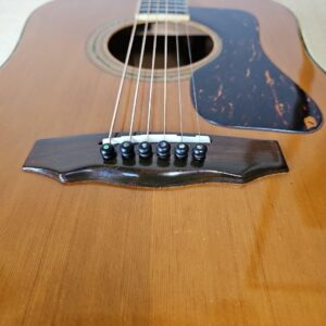 Tomson Gw-380 Guild1976 Acoustic Guitar With Hard Case - Image 3