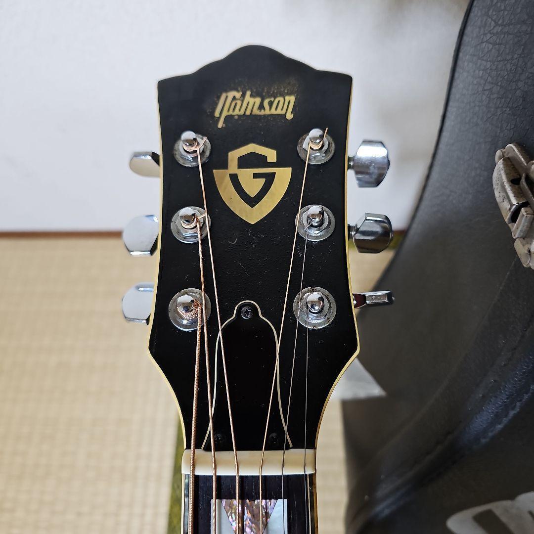 Tomson Gw-380 Guild1976 Acoustic Guitar With Hard Case 6