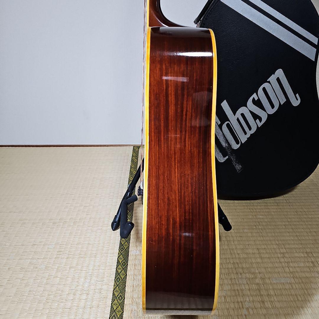 Tomson Gw-380 Guild1976 Acoustic Guitar With Hard Case 7