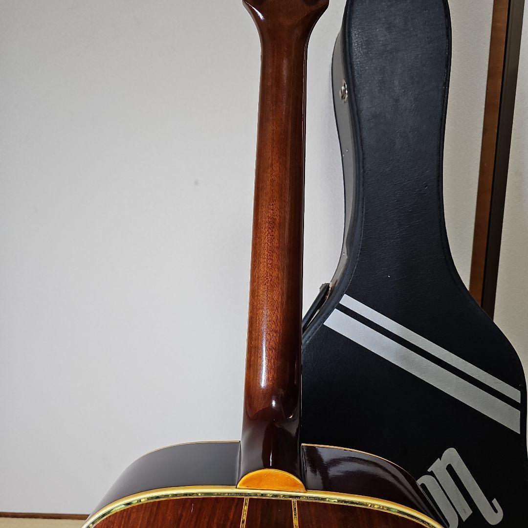 Tomson Gw-380 Guild1976 Acoustic Guitar With Hard Case 10