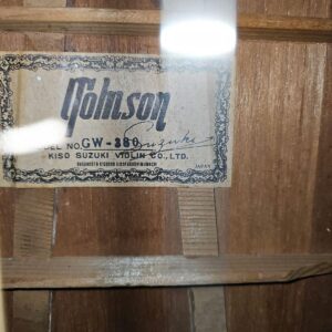 Tomson Gw-380 Guild1976 Acoustic Guitar With Hard Case - Image 15