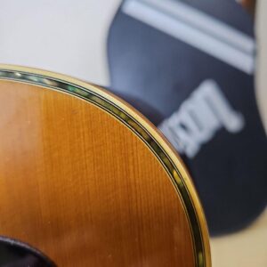 Tomson Gw-380 Guild1976 Acoustic Guitar With Hard Case - Image 17