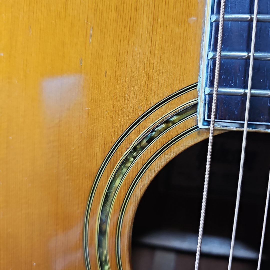 Tomson Gw-380 Guild1976 Acoustic Guitar With Hard Case 18
