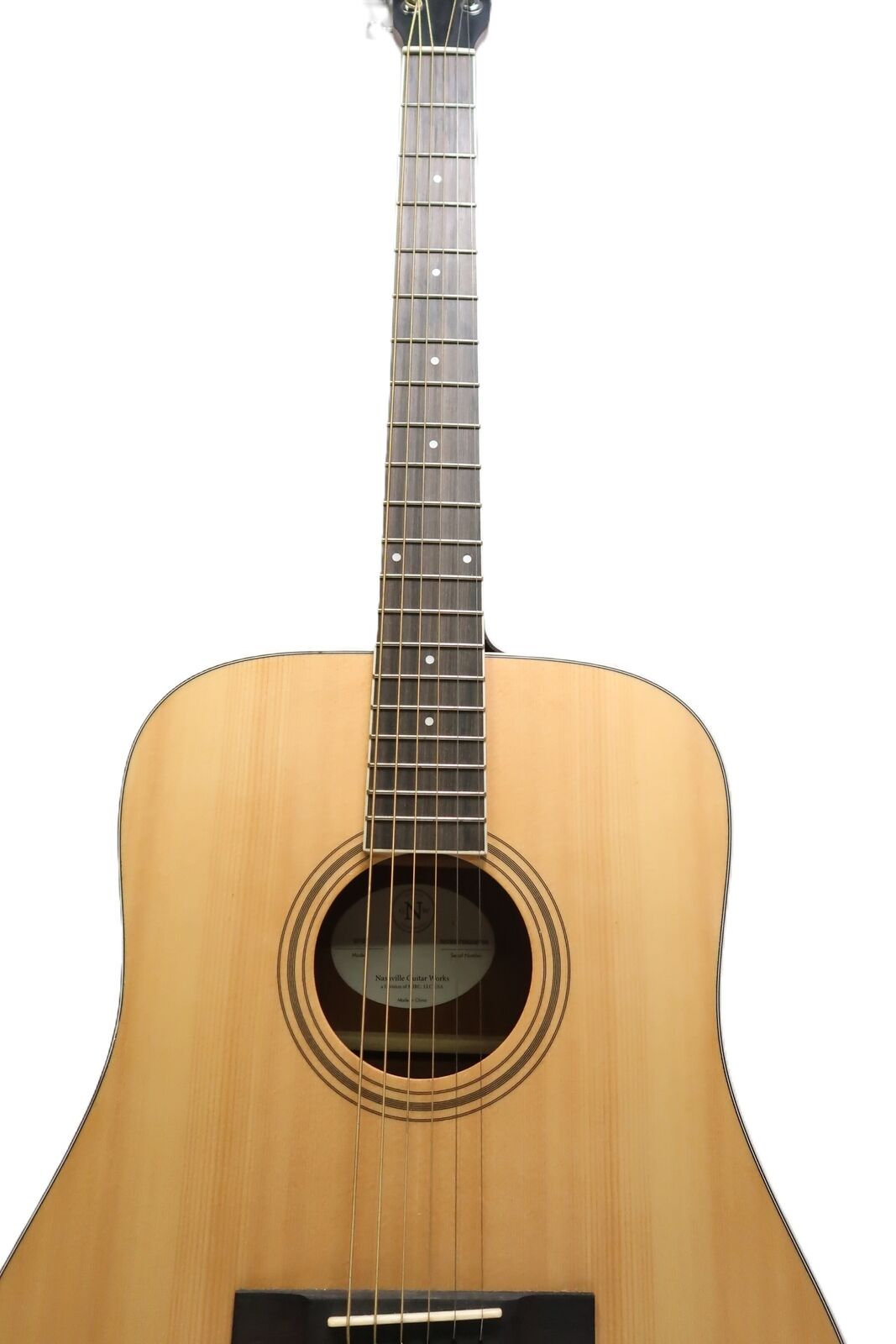 Nashville Guitar Works D10 Acoustic Guitar 9788 4