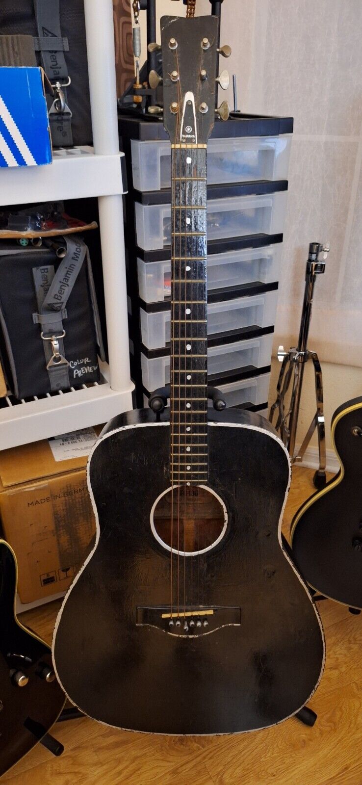 Yamaha FG-180 Acoustic Guitar – Red label 1