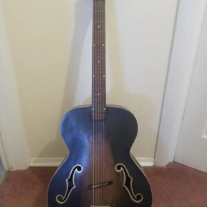 Unbranded Vintage or Antique Archtop Acoustic Guitar maybe 40s-50s? - Image 1